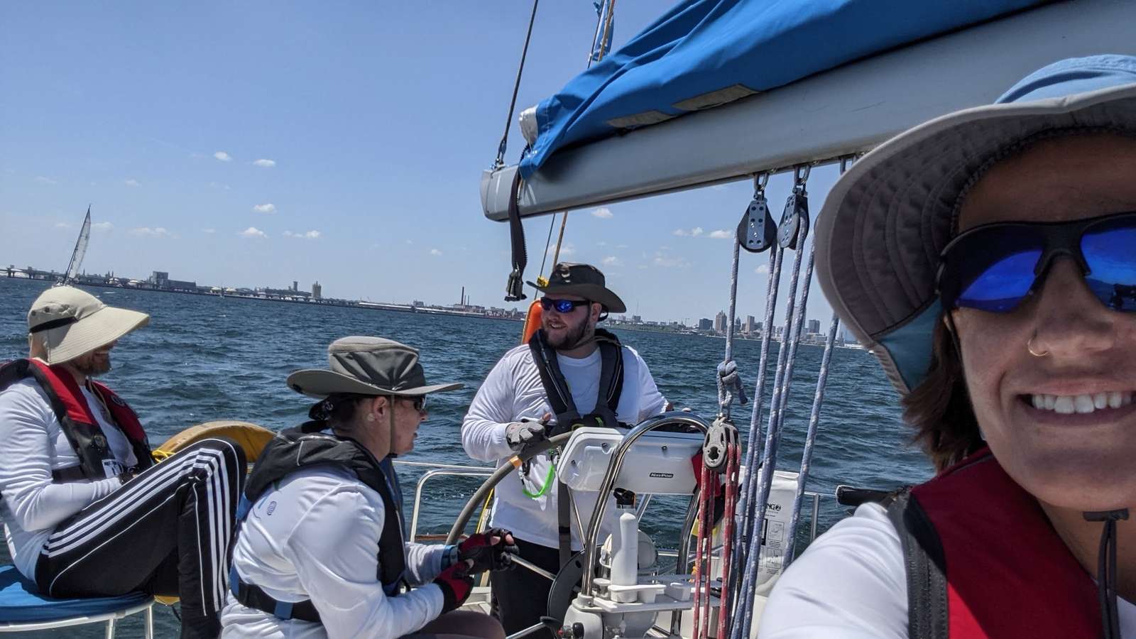 Happy Sailors Leaving Milwaukee